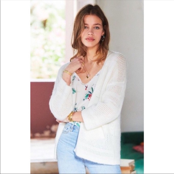 Sezane Cardigan Sweater M - Picture 8 of 8